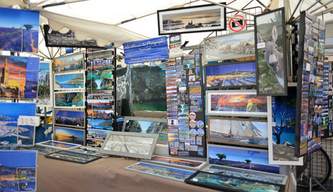 Marché à Marseille sur le vieux port