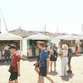 2023 l'année derniere sur le Vieux Port  de Marseille