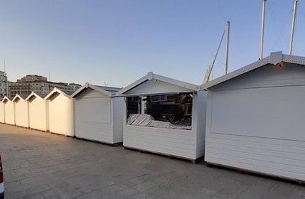 2023 l'année derniere sur le Vieux Port  de Marseille