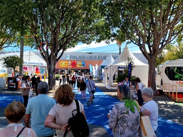 Je suis présent à la foire de Marseillle 2024  horaire 10 h à 19h en semaine              10h à  20h le week end              10h à 23h le vendredi 27 septembre pour la nocturne