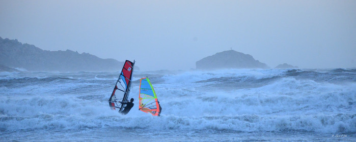 TEMPETE ZEUS MARSEILLE ,PLAGE DU PRADO,WINDSURF, PLANCHE À  VOILE