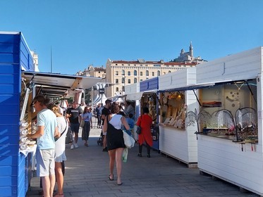 2023 l'année derniere sur le Vieux Port  de Marseille