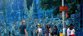 NYC UNE RUE A NEW YORK