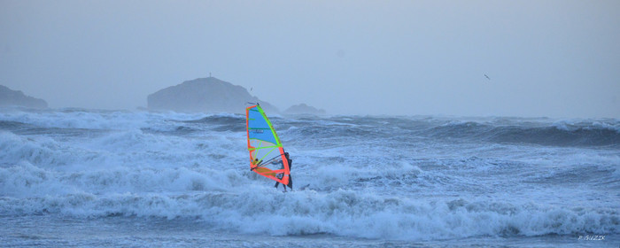 TEMPETE ZEUS MARSEILLE ,PLAGE DU PRADO,WINDSURF, PLANCHE À  VOILE