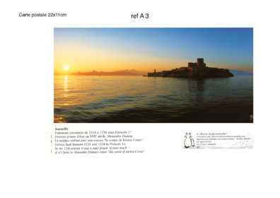 REF  A3  CARTES POSTALES COLLECTION  A  CHATEAU_D'IF
