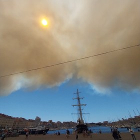 INCENDIE MARSEILLE JUILLET 2025