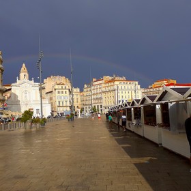 2023 l'année derniere sur le Vieux Port  de Marseille