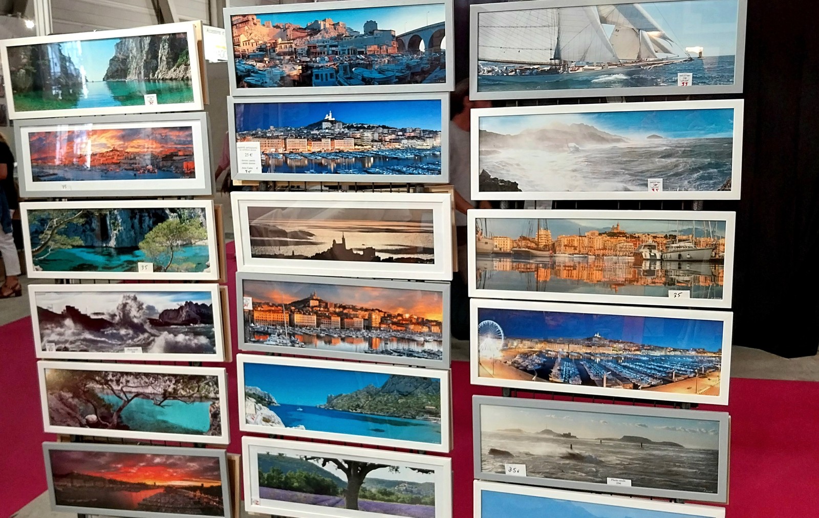 Je suis présent à la foire de Marseillle 2024  horaire 10 h à 19h en semaine              10h à  20h le week end              10h à 23h le vendredi 27 septembre pour la nocturne
