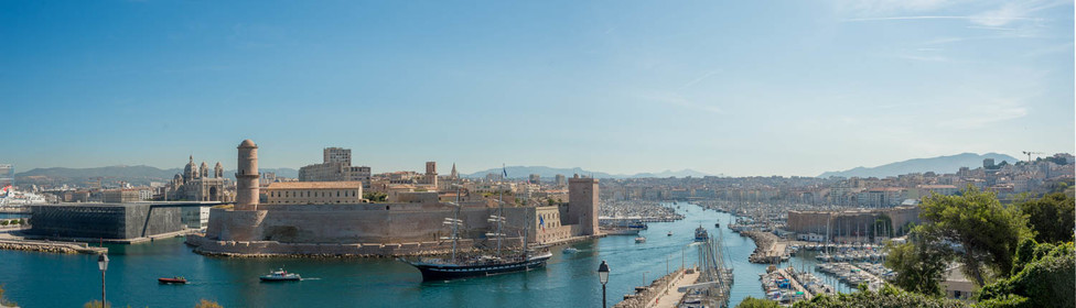 Marché à Marseille sur le vieux port